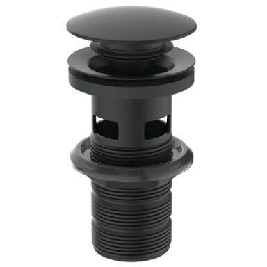 Ideal Standard Click - Clack nuotekų vožtuvas 1 1/4” (32 mm), matinė juoda Ideal Standard Click - Clack nuotekų vožtuvas 1 1/4” (32 mm), matinė juoda