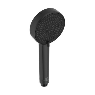 Ideal Standard Idealrain Alu+ rankinis dušas 100 mm, dvi funkcijos, matinė juoda Ideal Standard Idealrain Alu+ rankinis dušas 100 mm, dvi funkcijos, matinė juoda