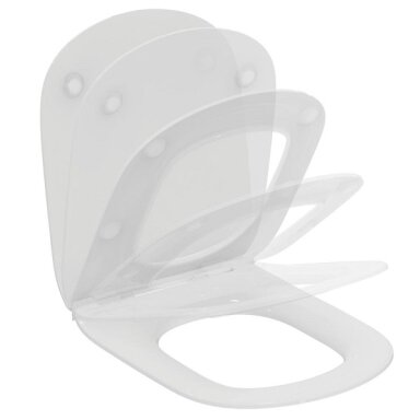 Ideal Standard unitazo sėdynė su dangčiu TESI WC, su Softclose mechanizmu, baltas Ideal Standard unitazo sėdynė su dangčiu TESI WC, su Softclose mechanizmu, baltas